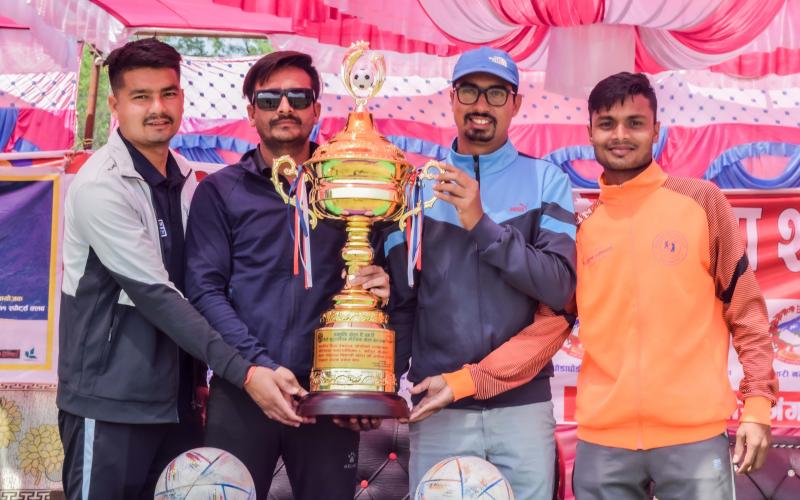 ‘जग शक्ति गोल्ड टिएमटी तेस्रो सुदूरपश्चिम गौरीगंगा गोल्डकप’ : आज उपाधि भिडन्त 