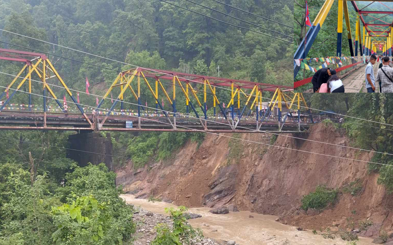 कैलालीको गोदावरी पुलमा टिकटक र फोटो खिच्न प्रतिबन्ध