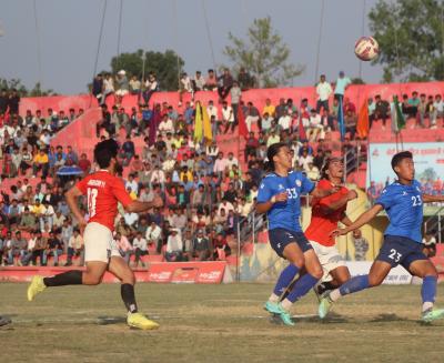 खप्तड गोल्डकपः सुदुरपश्चिमम ११ र थ्री स्टार भिड्दै