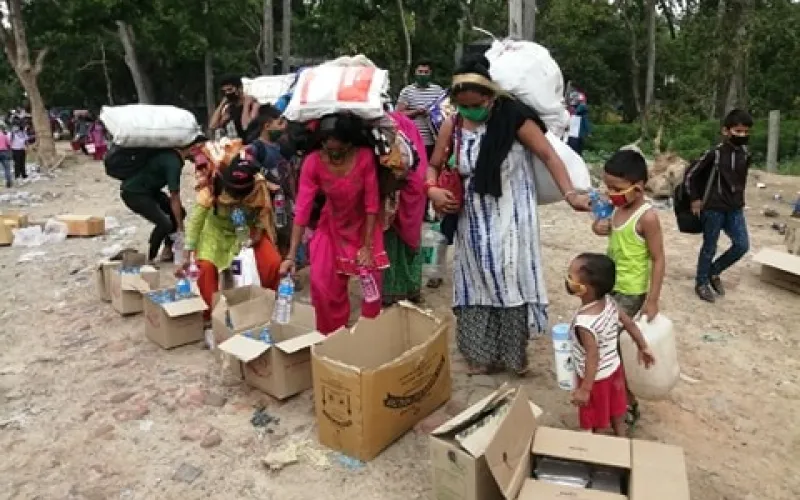 trinagar naka rahat danapani abhiyan