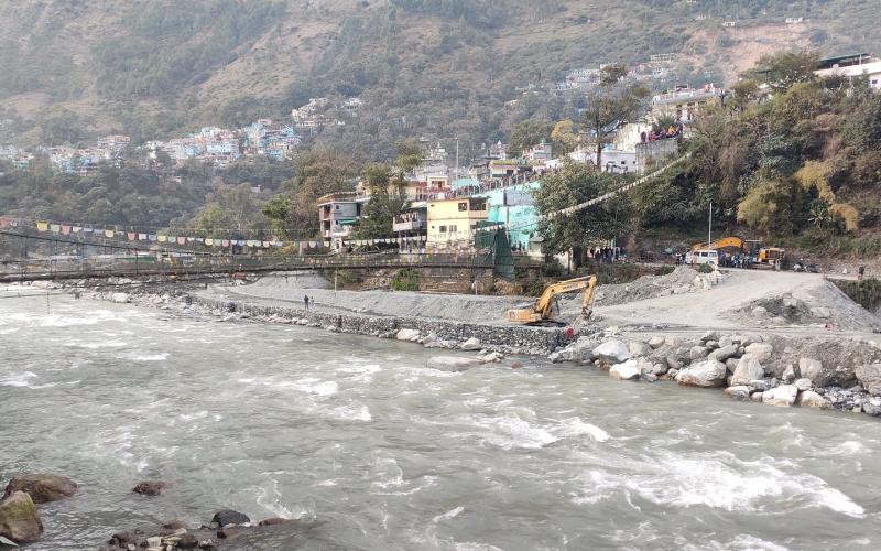 महाकाली नदीमा अस्थायी तटबन्ध हटाउनमा भारतको आनाकानी