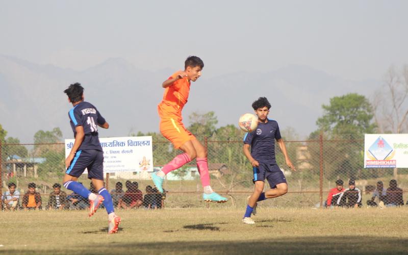 ‘जग शक्ती गोल्ड टिएमटी’ गौरीगङ्गा गोल्ड कप : बर्दियाको नव युवा मैत्री भाव क्लब सेमिफाइनलमा 