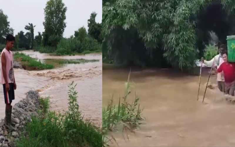 कैलालीको भजनी जलमग्न, हजारौँ घर विस्थापित