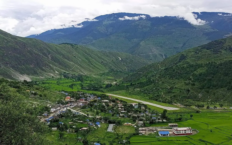 बाजुरामा दुई सातादेखि अवरुद्ध हवाई उडान सञ्चालनमा