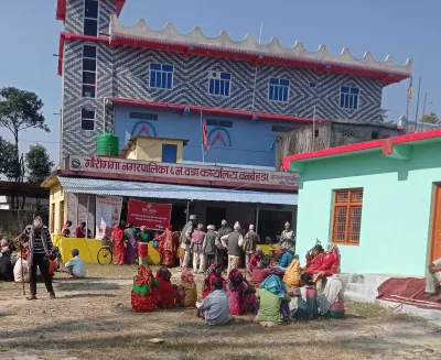 गौरीगङ्गाका जनप्रतिनिधिको पहलमा सामाजिक सुरक्षा भत्ता वडामै दिन थालियो, स्थायी सुखी 