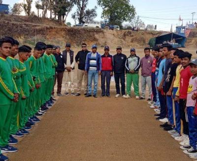 बैतडीमा यु-१६ क्रिकेट छनौटः १८ खेलाडी बन्द प्रशिक्षणमा