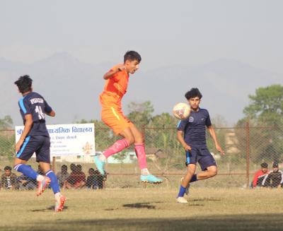 ‘जग शक्ती गोल्ड टिएमटी’ गौरीगङ्गा गोल्ड कप : बर्दियाको नव युवा मैत्री भाव क्लब सेमिफाइनलमा 